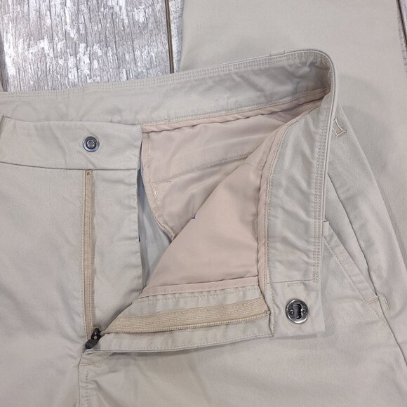 Kit & Ace Pants Mens 32x32 Beige Chino Navigator Performance Stretch - Picture 7 of 10